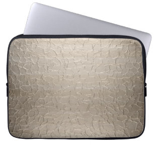 Platinum Stainless Steel Metall Laptop Fodral