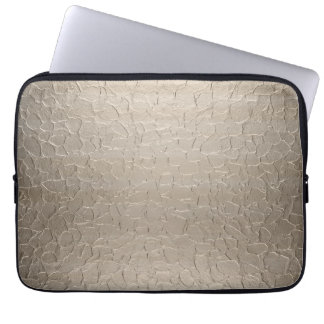 Platinum Stainless Steel Metall Laptop Fodral