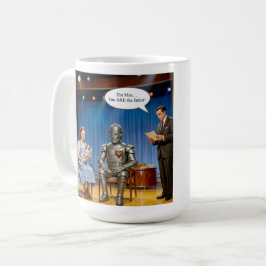 Plåtman du är fadern kaffemugg