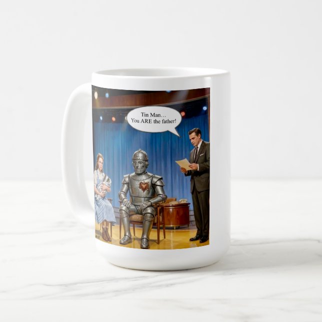 Plåtman du är fadern  kaffemugg (Framsida vänster)