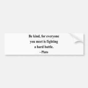 Plato citationstecken 1a bildekal