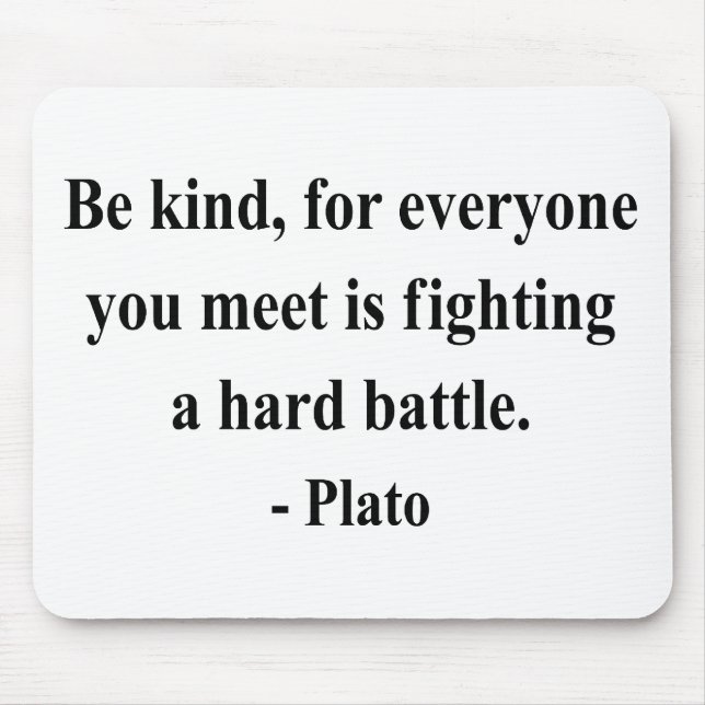 Plato citationstecken 1a musmatta (Framsidan)