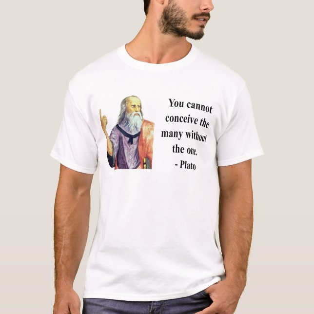 Plato citationstecken 6b t-shirt (Framsida)
