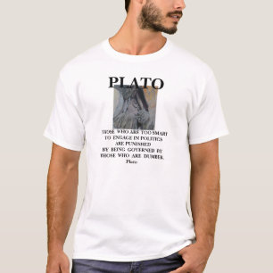 PLATO CITATIONSTECKEN - SKJORTA TRÖJA