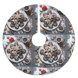 Plato de papel navidad 1 - 001 julgransmatta borstad polyester