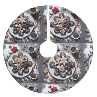 Plato de papel navidad 1 - 001 julgransmatta borstad polyester