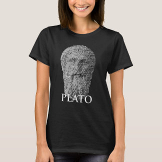 Plato Halftone Portrait T Shirt