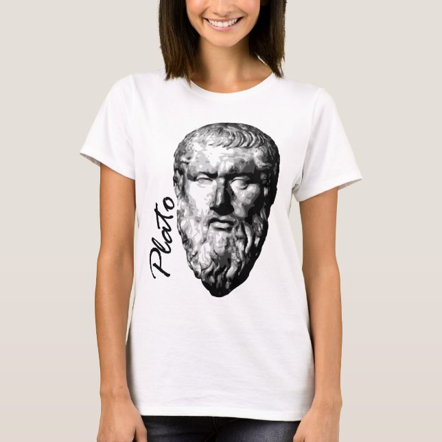 plato kopierar kopierar t shirt (Framsida)