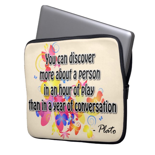 Plato Laptop Fodral (Framsidan Vänster)