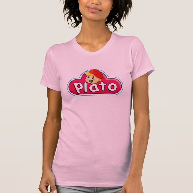 Plato - Lek-doh utslagsplats Tee Shirt (Framsida)