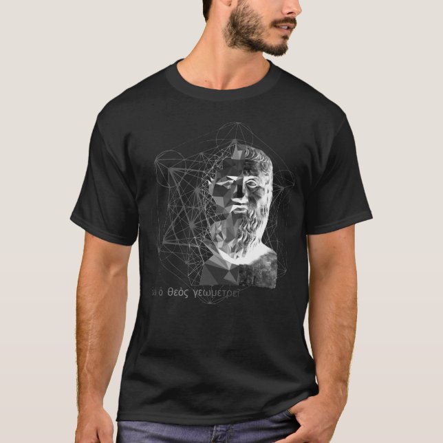 Plato mörkT-tröja T-shirt (Framsida)