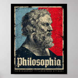Plato Philosophia Platos Ancient Grekiska filosofi Poster