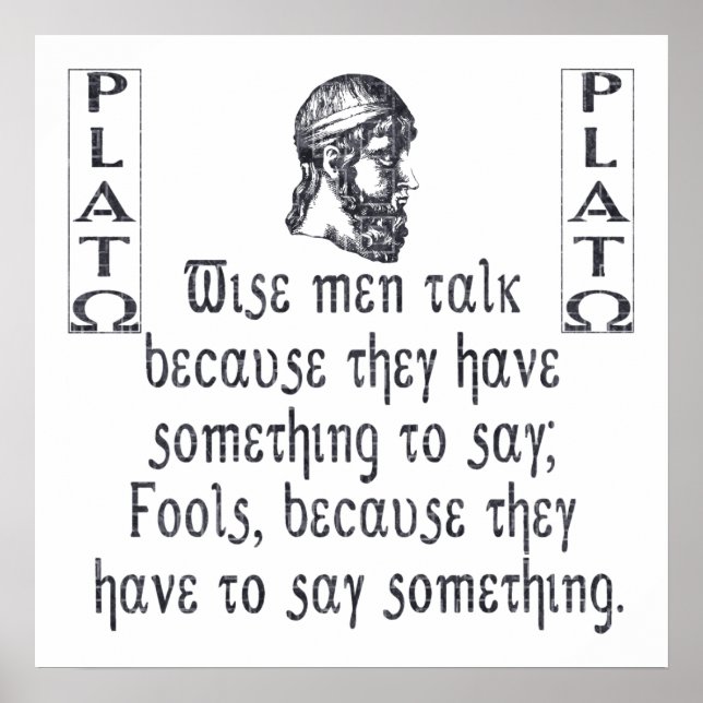Plato Poster (Framsidan)