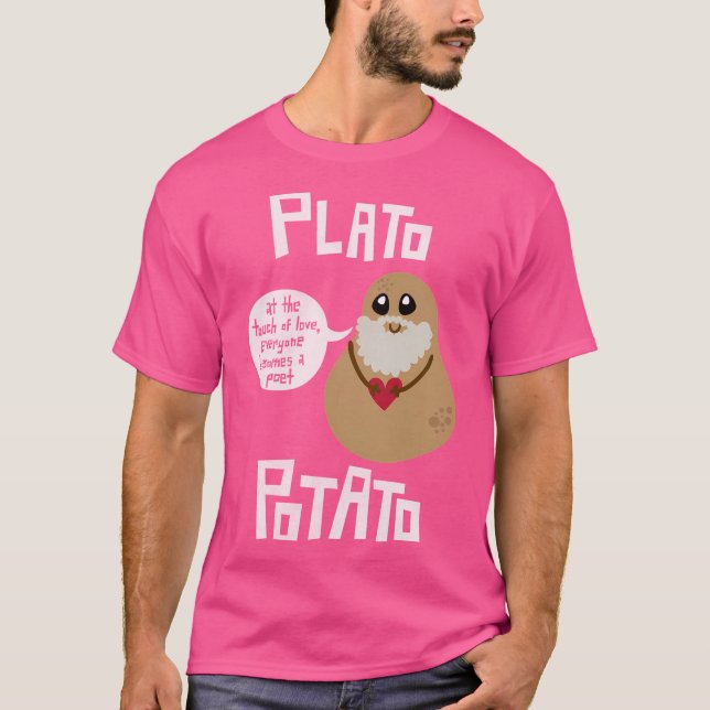Plato Potato T Shirt (Framsida)