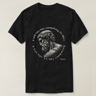 Plato Quote T Shirt