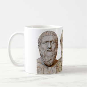 Platon, Sokrates och Aristoteles Kaffemugg