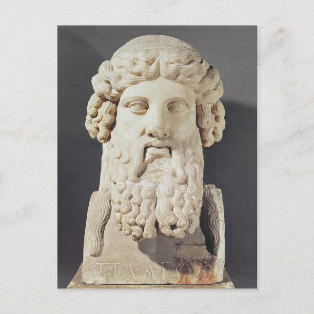Platonets Bust Vykort (Framsida)