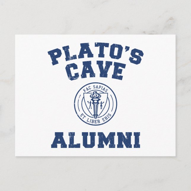 Platos Cave Alumni-vykort Vykort (Framsida)