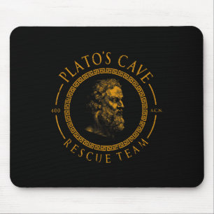 Platos Cave Rädding Team Ancient Grekiska filosofi Musmatta