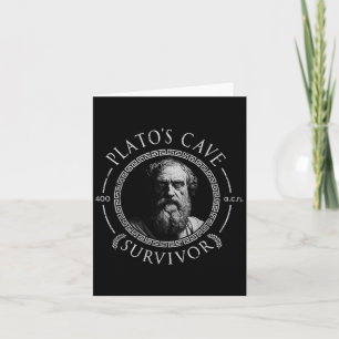 Platos Cave Survivor Ancient Philosophy Philosophe Kort