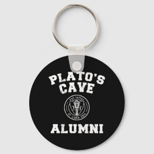 Platos grottaföre detta elev Keychain Nyckelring