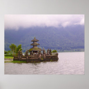 Plats av Bali Poster