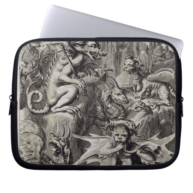 Plats av helvete, illustration från delen 3 Cha Laptop Fodral (Framsidan)