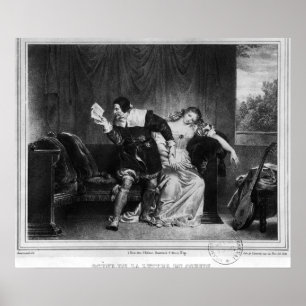 Plats av kusin brev poster