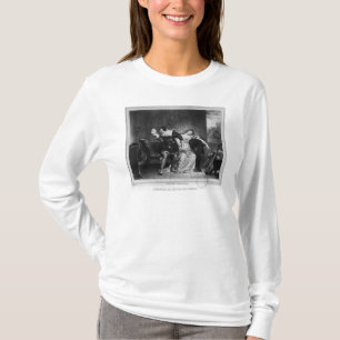 Plats av kusin brev tee shirt
