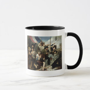 Plats av revolutionen 1830 mugg