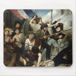 Plats av revolutionen 1830 musmatta