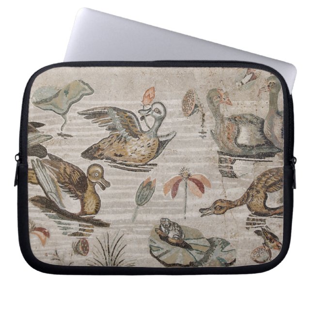 Plats av waterfowl på Nilen, hus av faunen Laptop Sleeve (Framsidan)