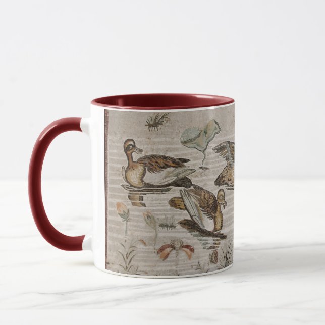 Plats av waterfowl på Nilen, hus av faunen Mugg (Vänster)