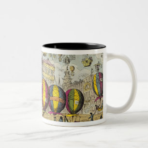 Plats de upphöjda utsikterna i för fadern ' Två-Tonad mugg