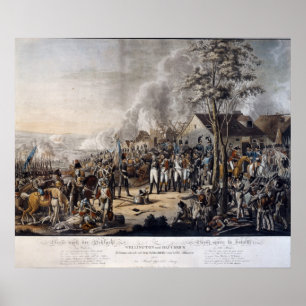 Plats efter striden av Waterloo Poster