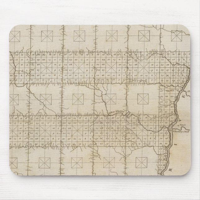 Plats för de sju tornområdena musmatta (Framsidan)