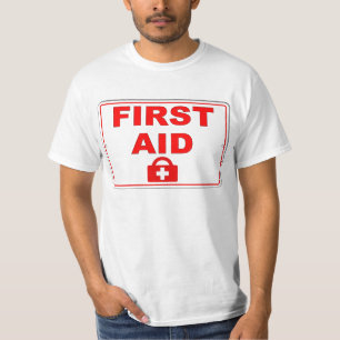 Plats för första hjälpen t shirt