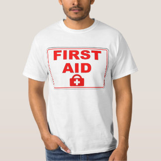 Plats för första hjälpen t shirt