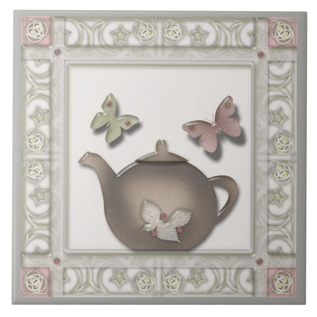 Plats för köket kakelplatta (Framsidan)