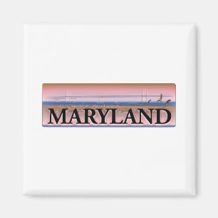 Plats för Maryland Chesapeakefjärd Magnet