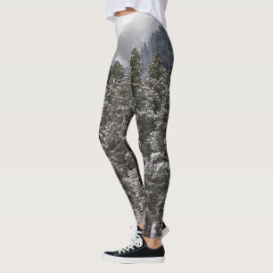 Plats för skogvintersnö leggings
