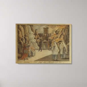 Plats från "den magiska flöjten" vid Mozart, 179 Canvastryck