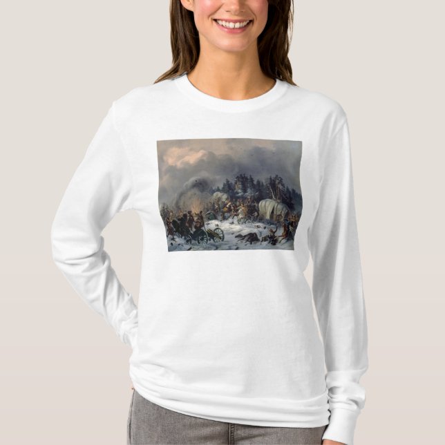 Plats från detFransk krig i 1812 Tee Shirt (Framsida)