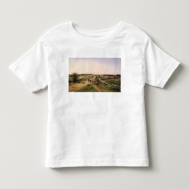 Plats från detPrussian krig Tee Shirt (Framsida)