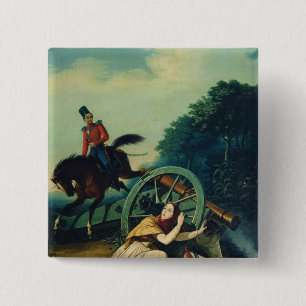 Plats från detRyss krig 1812, 1830s Knapp