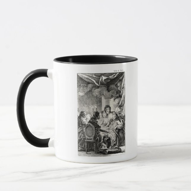 Plats från "L'Ingenu" vid Voltaire Mugg (Vänster)