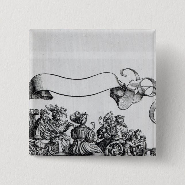 Plats från Maximilians Triumphal procession Knapp (Framsida)