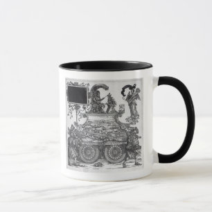 Plats från Maximilians Triumphal procession Mugg