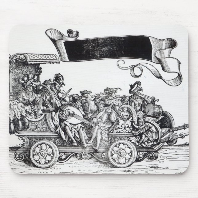 Plats från Maximilians Triumphal procession Musmatta (Framsidan)