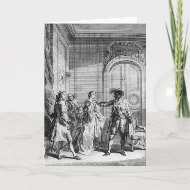 Plats från "Othello" vid William Shakespeare Kort (Framsida)